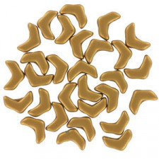 Chevron Duo Perlen 10x4mm - Bronze gold